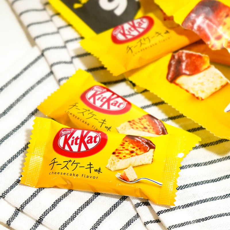 Bánh Xốp KitKat Chocolate Vị Cheesecake Nestle Nhật Gói 8 Thanh