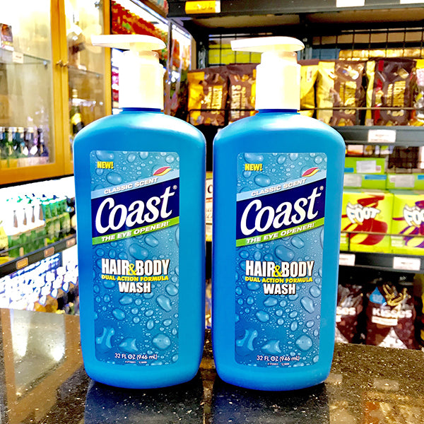 hair và body wash coast 946ml