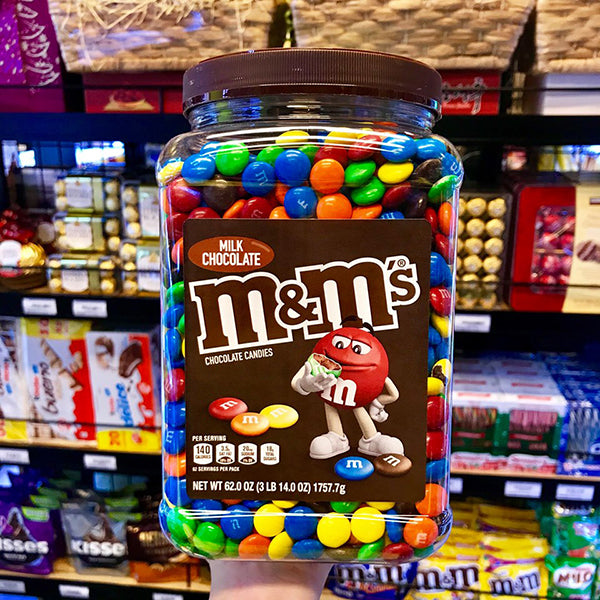 Hủ Chocolate M&M Milk Chocolate Candies XXl 1.7kg