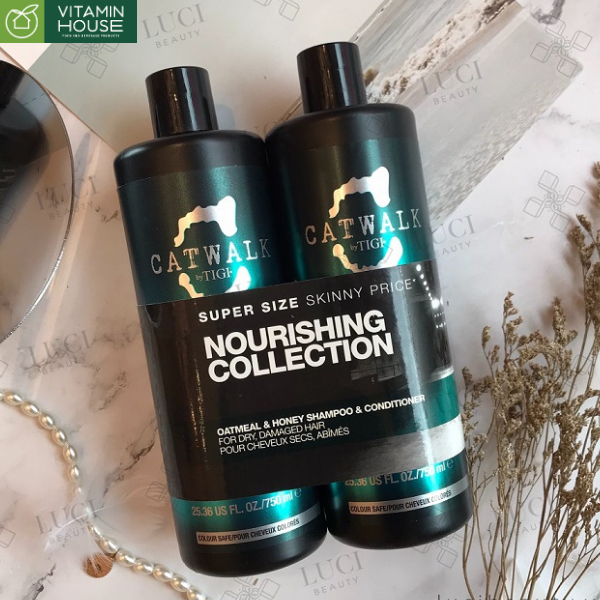 Set Dầu gội xả Catwalk Tigi Nourishing Collection