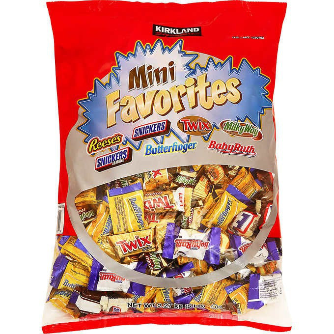 Gói Choolate Hỗn Hợp Mini Favorites Kirkland 2.27kg