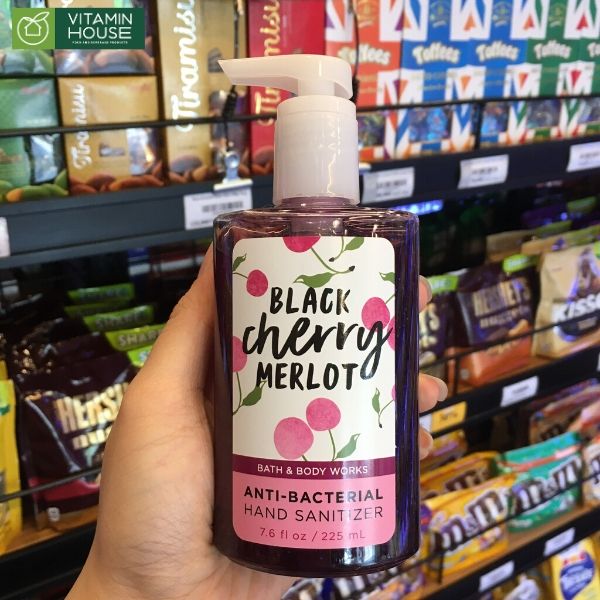 Gel rửa tay khô BBW - Black Cherry Merlot