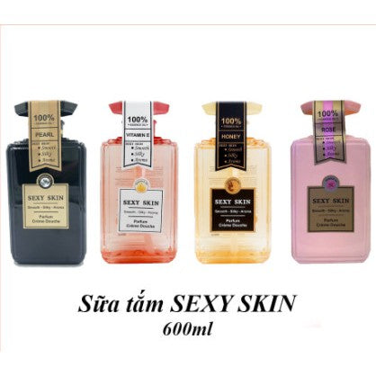 Sữa Tắm Nước Hoa Honey Sexy Skin Pháp Chai 600ml