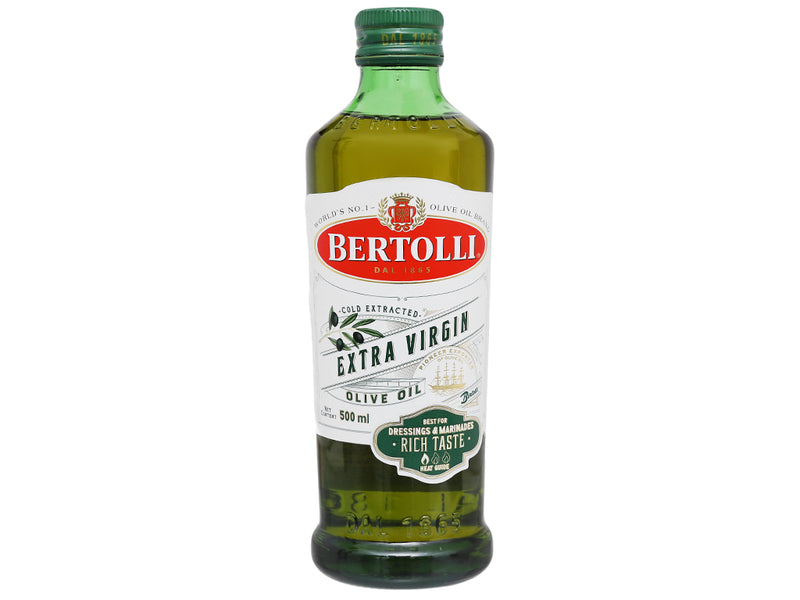 Chai Dầu Oliu Extra Virgin Bertolli  500ml