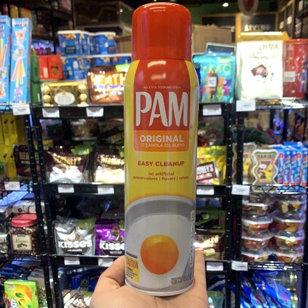 Dầu ăn kiêng PAM Original dạng xịt 340g