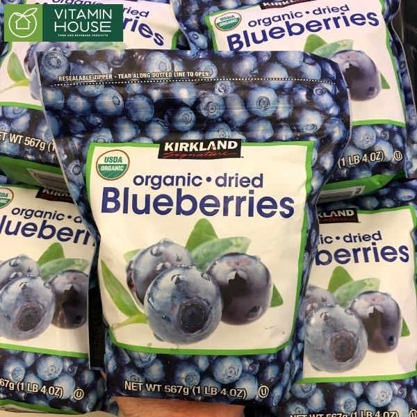 Việt quất sấy Blueberries Kirkland 567g