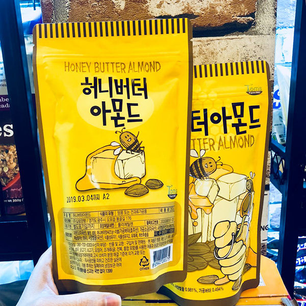 Hạnh Nhân Tẩm Mật Ong Hàn Quốc