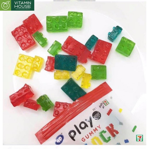 Kẹo dẻo Playmore xếp hình 64g