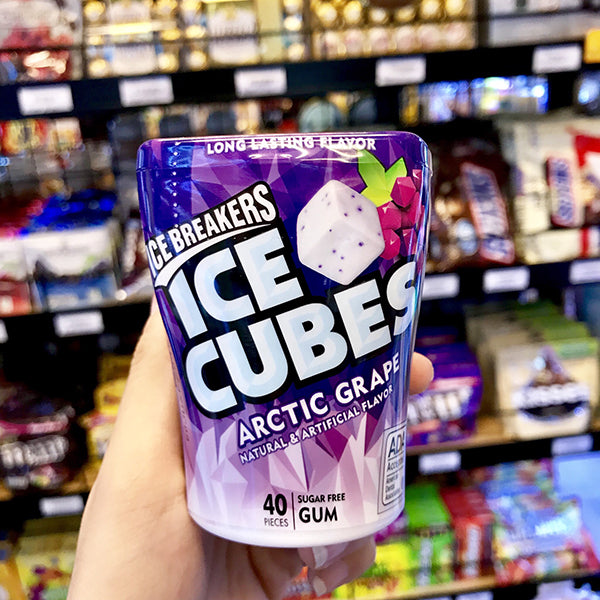 Gum Ice Cubes Vị Nho Mỹ 40P