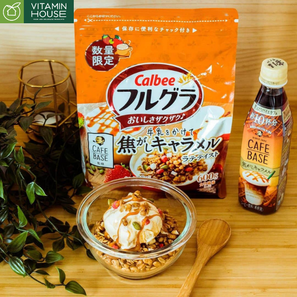 Ngũ Cốc Calbee Vị Latte 600g