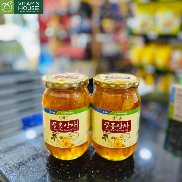 Trà hồng sâm mật ong Sanyakchon (580g)