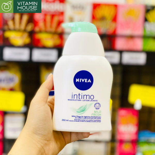 Dung dịch vệ sinh Nữ Nivea Intimo Mild Fresh Đức 250ML