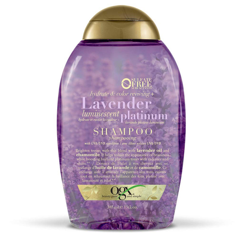 Dầu Gội Đầu OGX Lavender Luminescent Platinum 385ML