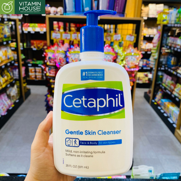 Sữa rửa mặt Cetaphil Gentle skin cleanser 591ml