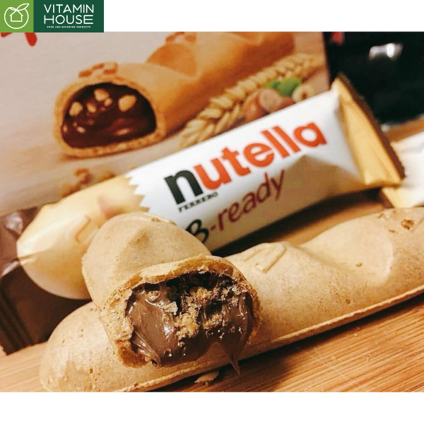 Bánh Xốp Nhân Chocolate Nutella B-ready Ý Hộp 100g