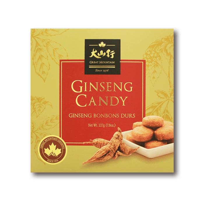 Kẹo Nhân Sâm Great Mountain Canada Hộp 227g