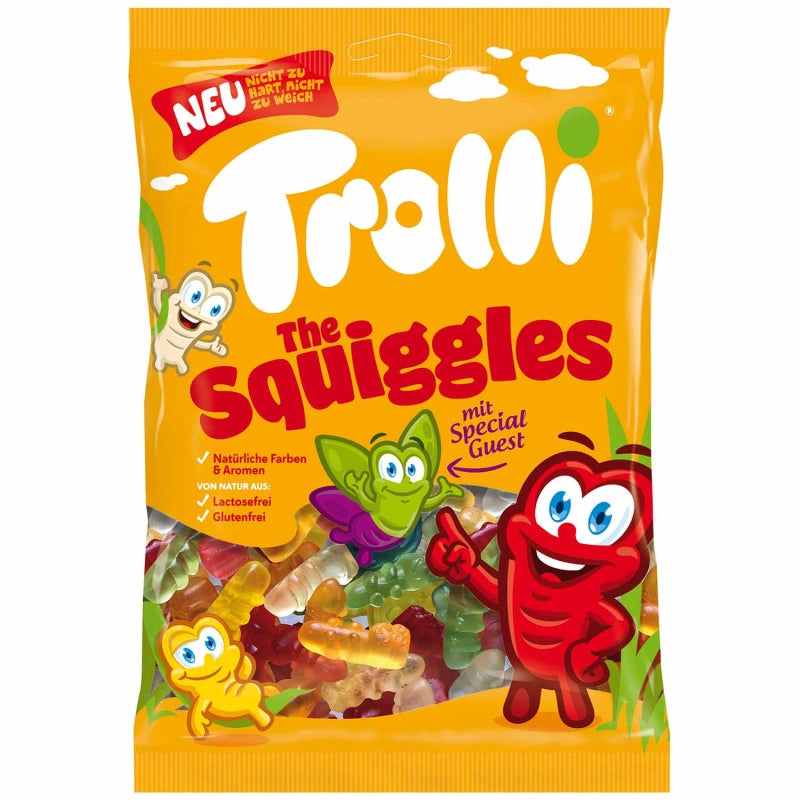 Bịch Kẹo Dẻo Trolli The Squiggles 100g