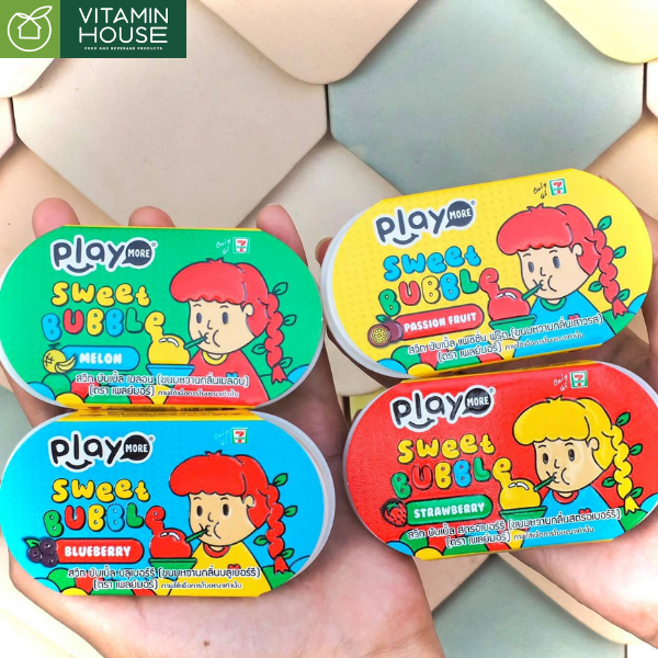 Kẹo Bong Bóng Play Sweet Bubble 40g
