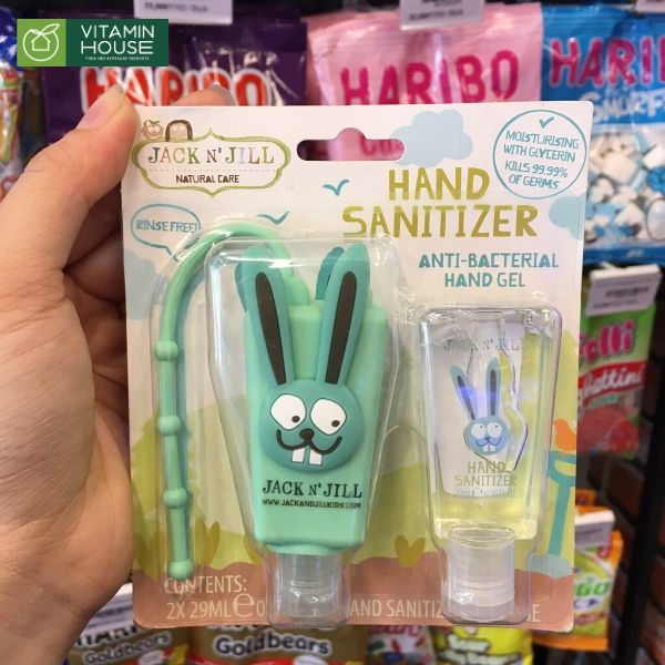 Set rửa tay khô Jack N.Jill Hand Sanitizer- Bunny