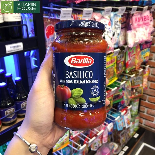 Sốt cà chua Barilla Basilico 400g