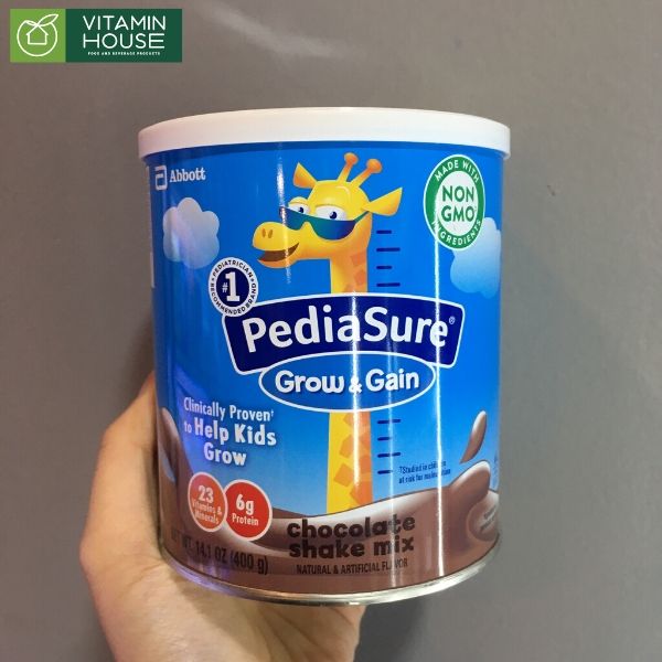 Sữa Bột Vị Chocolate Pediasure Grow&Gain Mỹ Hộp 400g