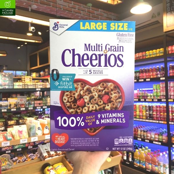 Bánh Ăn Sáng Cheerios Multi Grain 347g