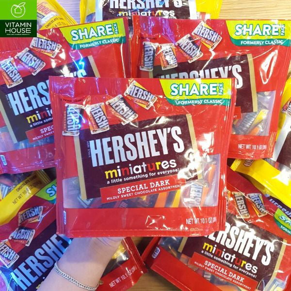 Chocolate Hershey Miniatures Spectial Dark 286g (Share Pack)