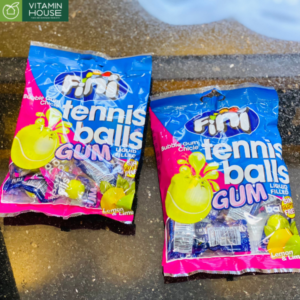 Kẹo cao su Fini Tennis Balls Gum 80g