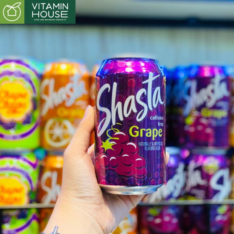 Nước Ngọt Shasta Vị Nho 355ml