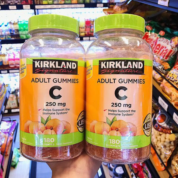 Gummy Adult Vitamin C 250mg Kirkland 180v