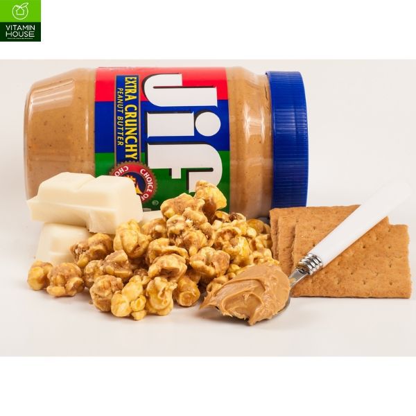 Bơ đậu phộng Jif Extra Crunchy 1.36kg