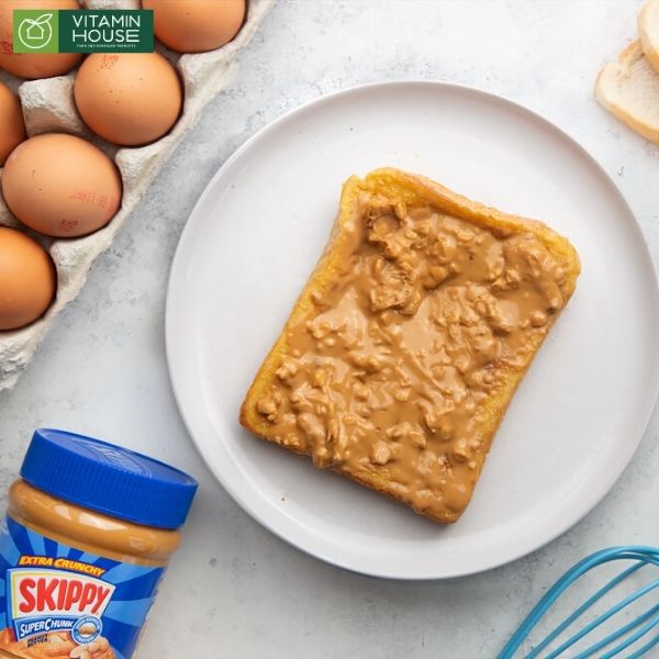 Bơ Đậu Phộng Skippy Super Chunk Mỹ Hộp 462g