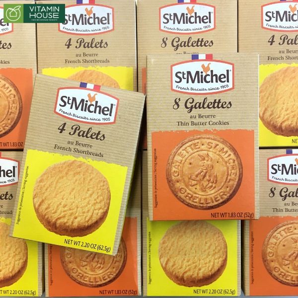 Bánh quy bơ truyền thống St Michel 52g