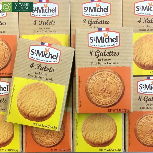 Bánh quy bơ truyền thống St Michel 52g