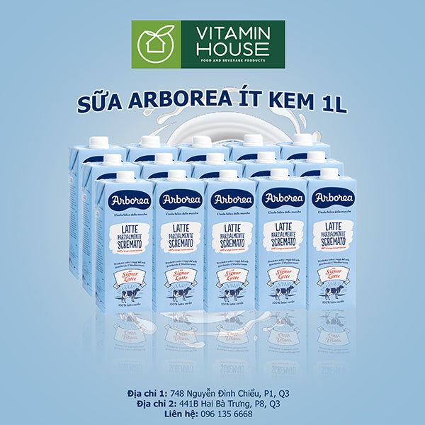 Sữa Tươi Arborea Ít Kem 1000ml