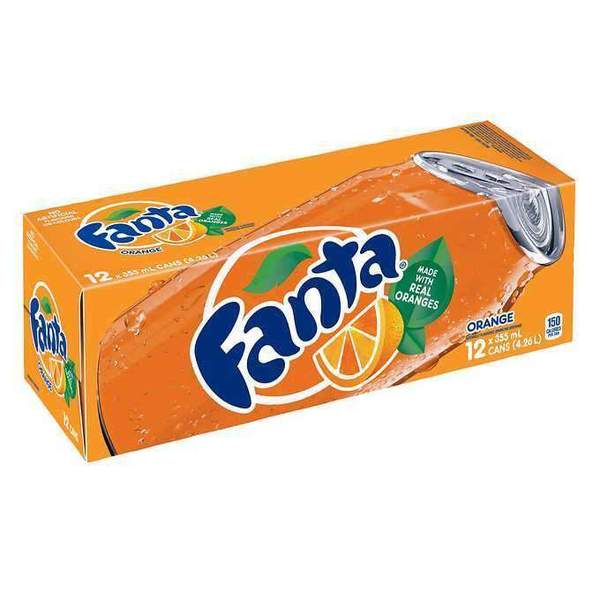 Thùng Fanta Cam Mỹ 355Ml * 12 Chai