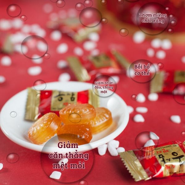 Kẹo hồng sâm Hàn Quốc 200g
