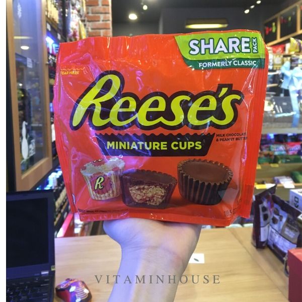 Chocolate Reeses Miniature Cups Share Pack 297g