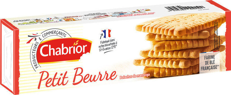 Bánh Quy Bơ Chabrior Petit Beurre Pháp Gói 200g