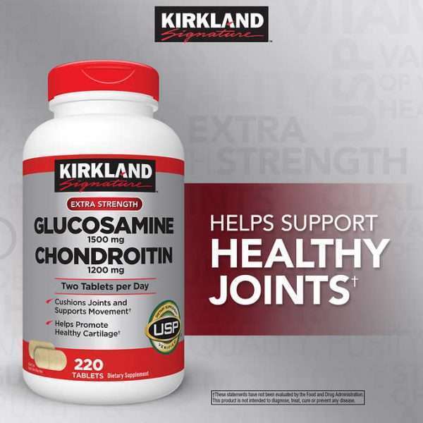 Thuốc bổ xương khớp Glucosamin & Chondroitin 220 viên