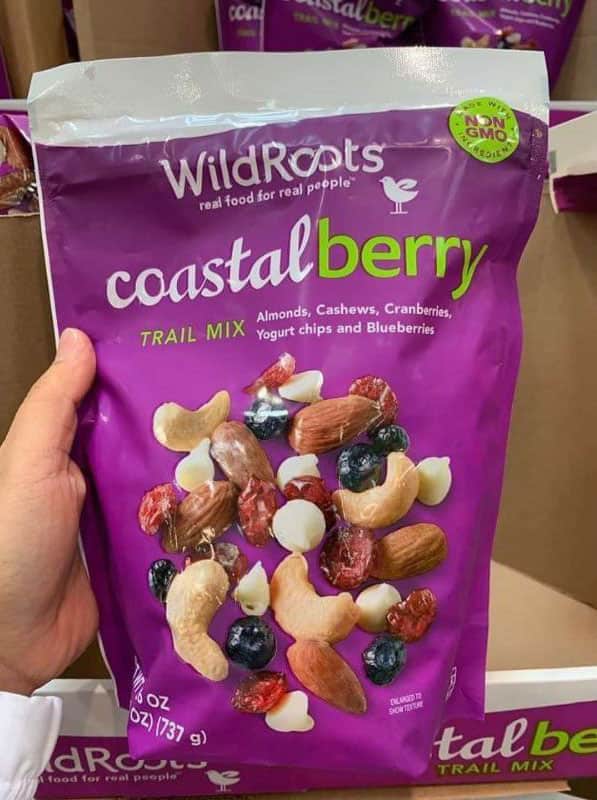 Hạt Hỗn Hợp WildRoots Coastal Berry Trail Mix Mỹ Gói 737g