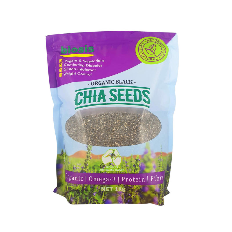 Hạt Chia Seeds Biosis Úc Gói 1kg