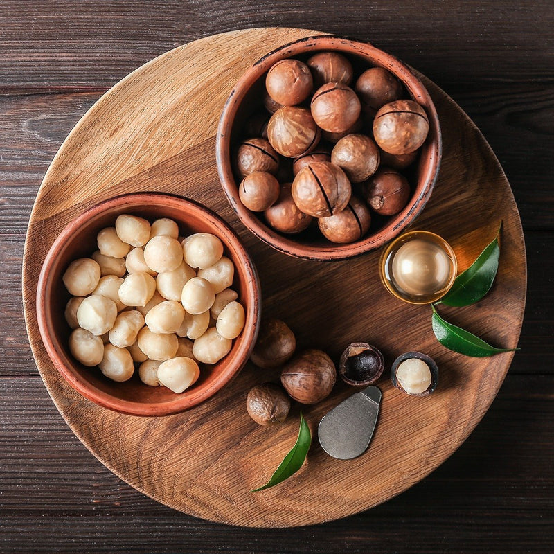 Hạt Macca Vị Vani Happy Nut Úc Gói 225g (Mã 2)