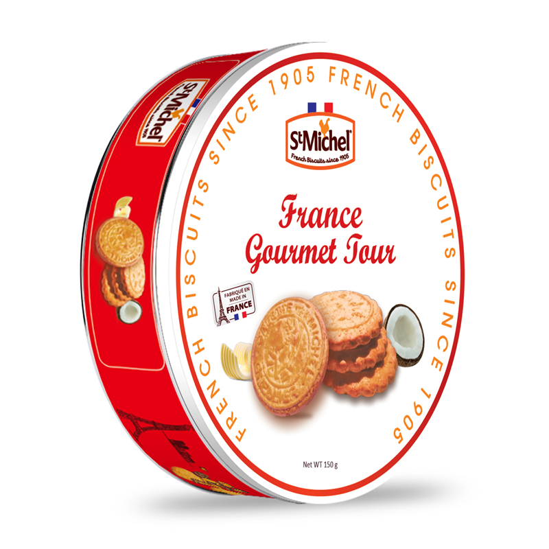 Bánh Quy France Gourmet Tour St.Michel Pháp Hộp 150g