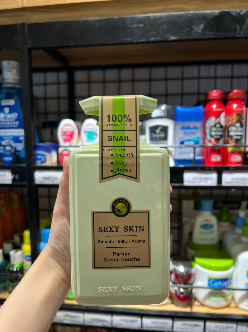 Sữa Tắm Nước Hoa Snail Sexy Skin Pháp Chai 600ml
