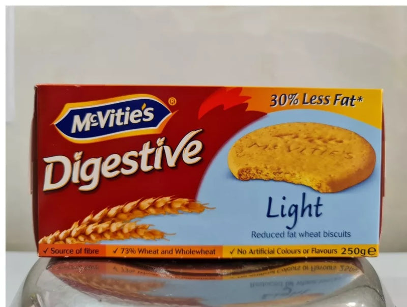 Bánh Quy Ít Béo McVitie's Digestive Light Anh Hộp 250g