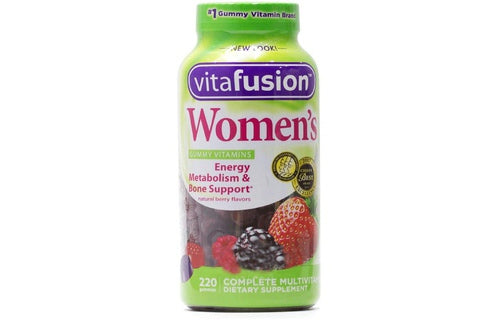 Gummy Tổng Hợp Cho Nữ Vitafusion Mỹ 220v