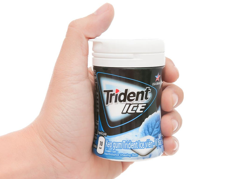 Hộp Kẹo Gum Trident Ice Vị Bạc Hà 40 Viên