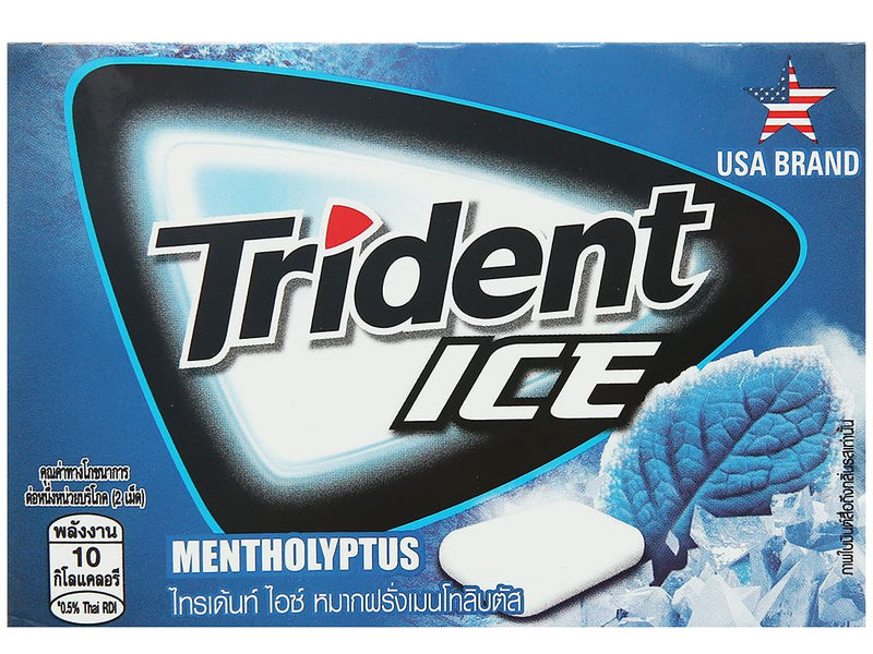 Kẹo Gum Trident Ice Viên Vị Bạc Hà 11.2g
