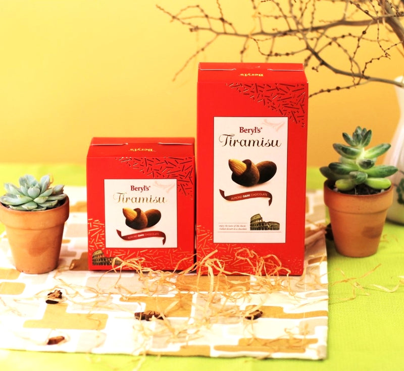 Chocolate Hạnh Nhân Đắng Tiramisu Đỏ 100g
